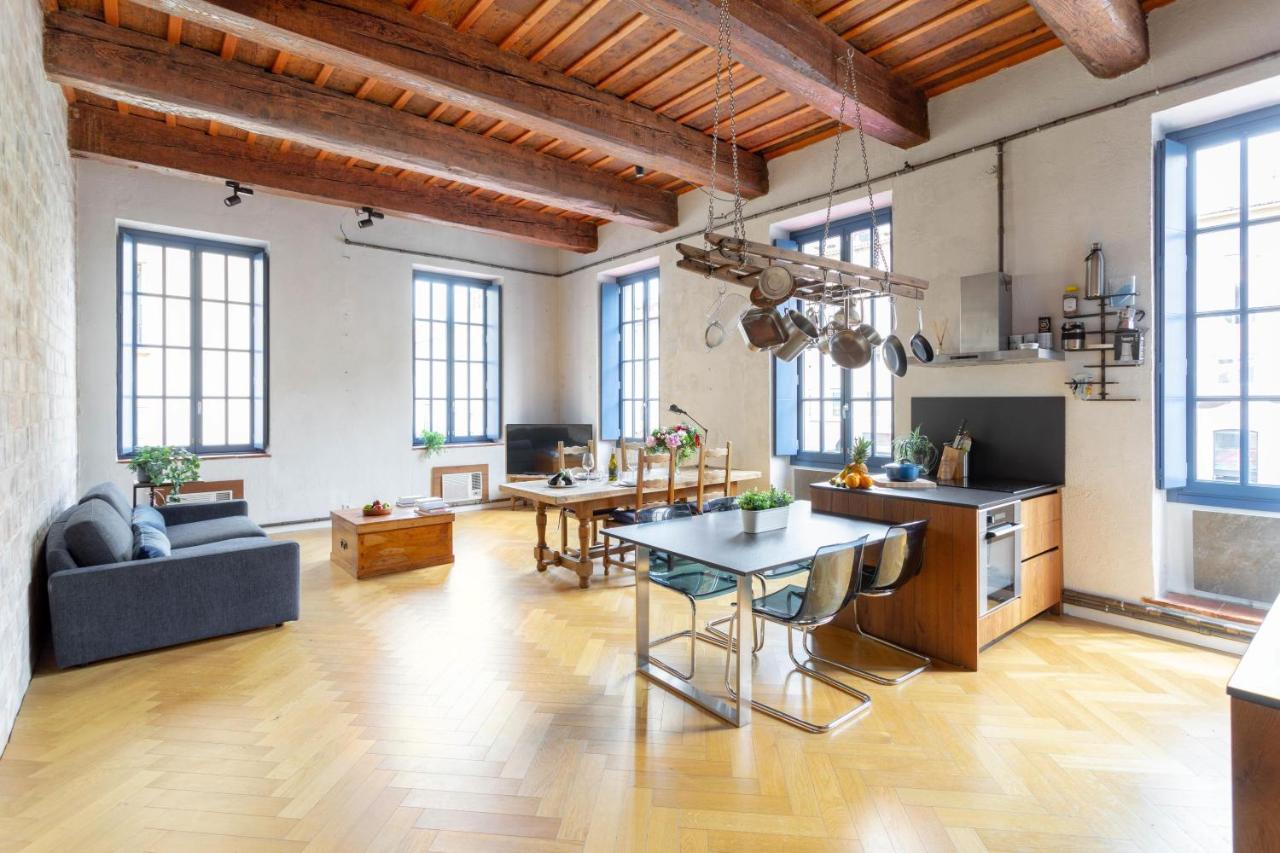 Sunny Stylish Spacious Loft In Old-Port Marseille Eksteriør billede