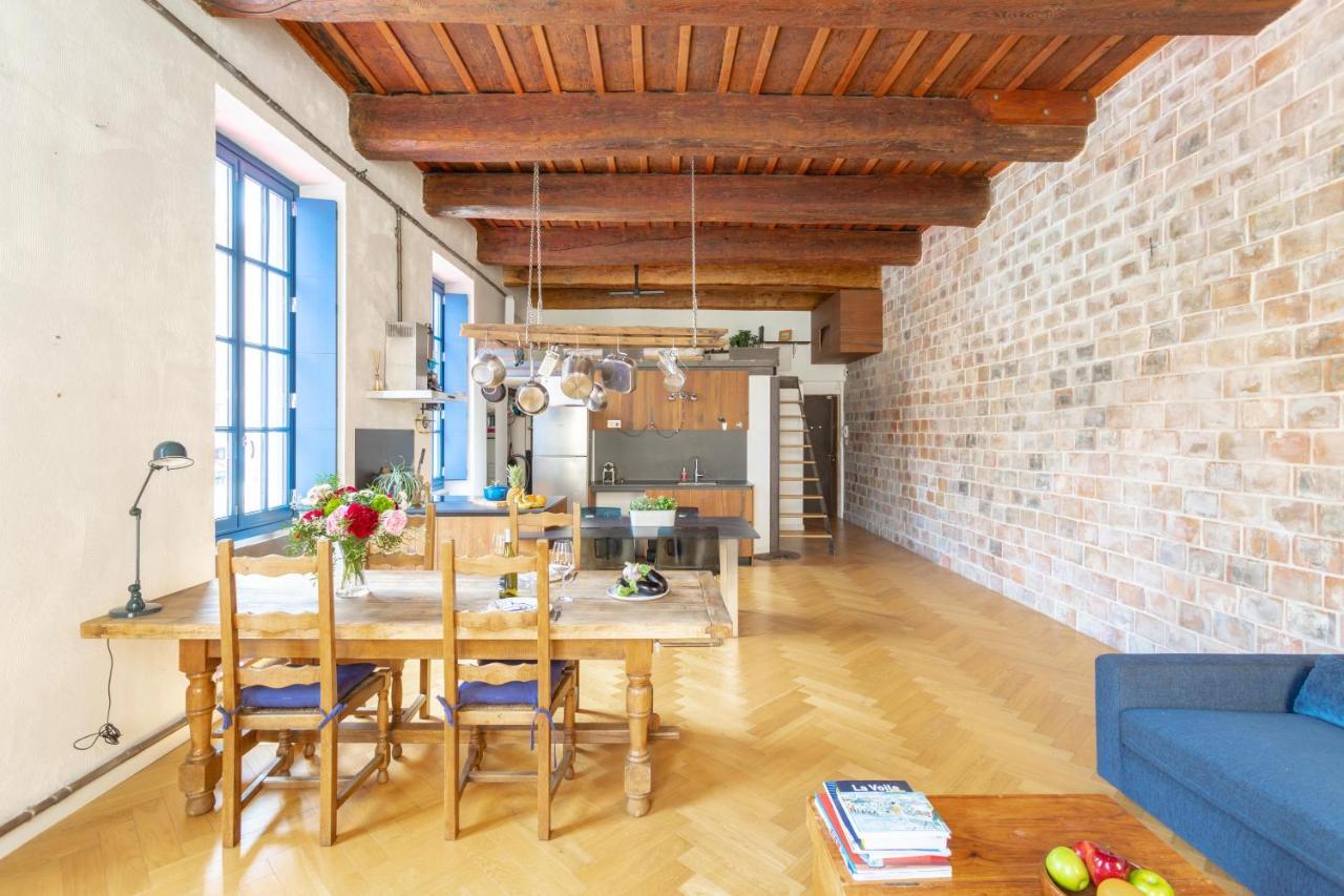 Sunny Stylish Spacious Loft In Old-Port Marseille Eksteriør billede