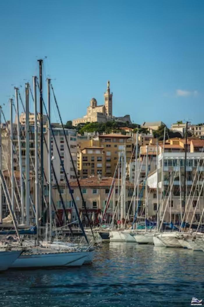 Sunny Stylish Spacious Loft In Old-Port Marseille Eksteriør billede
